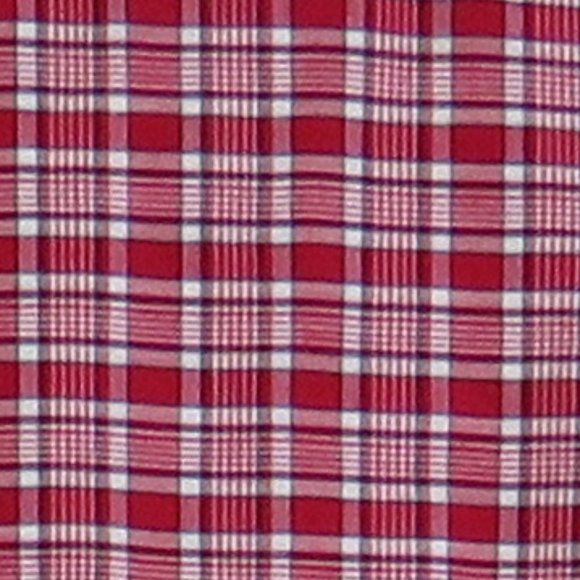 Chaps* Men's Short Sleeve Button Down Curved Hem Plaid Pocket Shirt~ Size XL - Picture 12 of 12